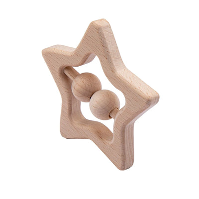Baby Toys Wooden Rattles Sets