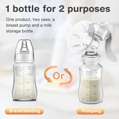 Baby Nipple Manual Suction Milk Pump