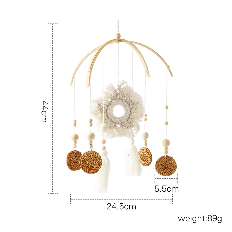 Baby Wooden Bed Bell