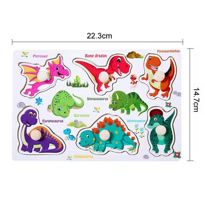 Montessori Baby Toys Wooden Peg