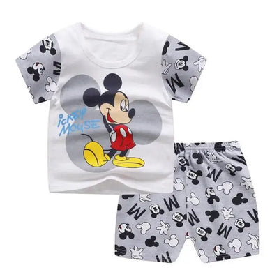 2pc/set Mickey Baby Summer Clothes