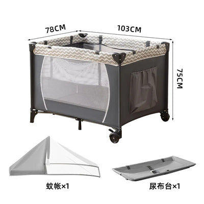Classic Folding Portable Baby Cot