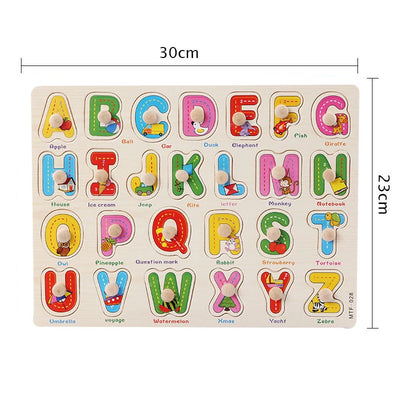 Montessori Baby Toys Wooden Peg