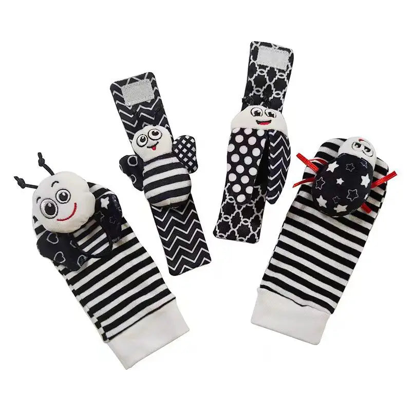 Foot Finders & Wrist Rattles for Infants Toys