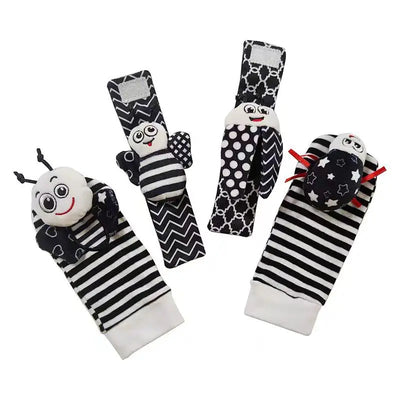 Foot Finders & Wrist Rattles for Infants Toys