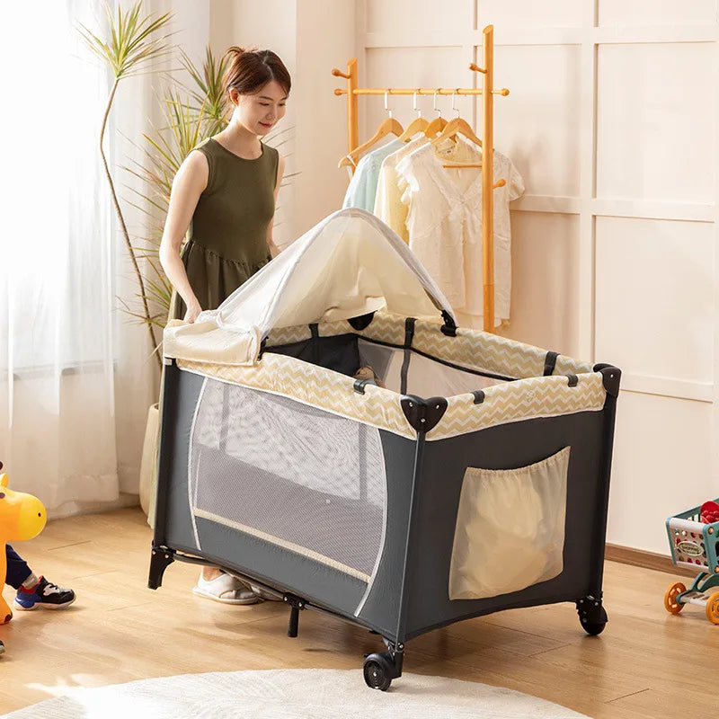 Classic Folding Portable Baby Cot