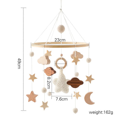 Baby Wooden Bed Bell
