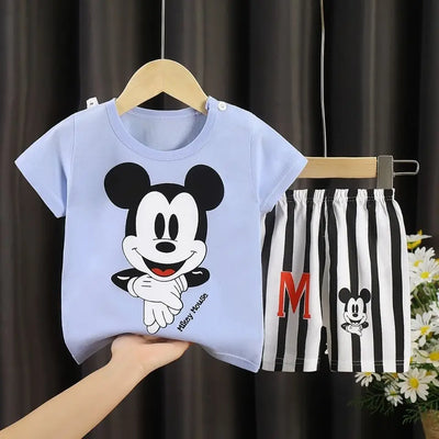 2pc/set Mickey Baby Summer Clothes