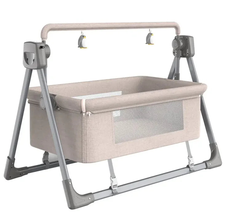 Custom Multi-function Electric Baby Rocking Cradle