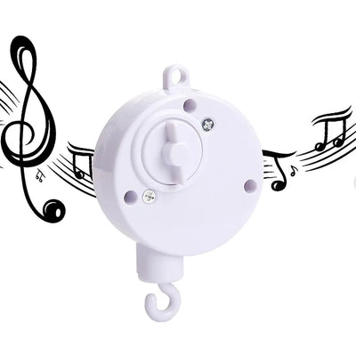 Crib Mobile Bed Bell Wooden Baby Rattles