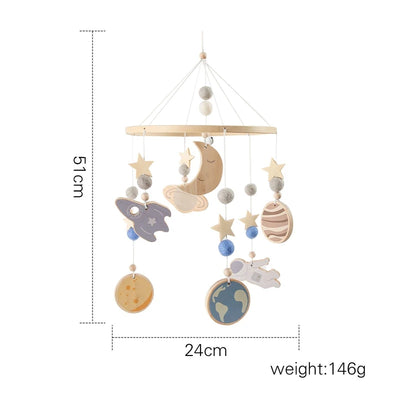 Baby Wooden Bed Bell