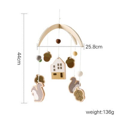 Baby Wooden Bed Bell