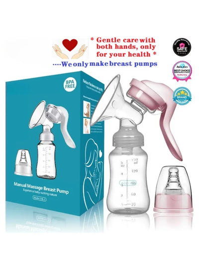 Baby Nipple Manual Suction Milk Pump