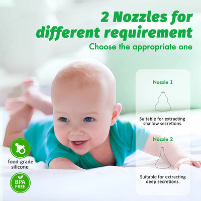 Baby Nasal Aspirator with 9 Suction Levels