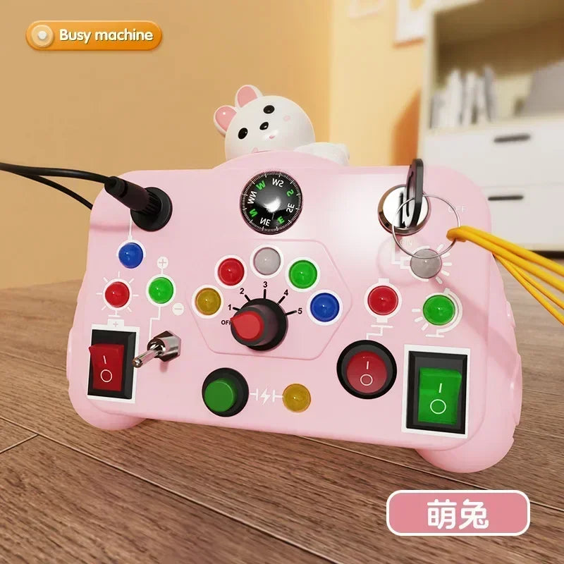 Montessori Busy Board Sensory Toys