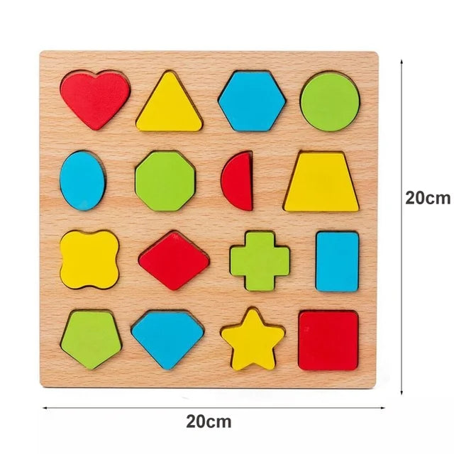 Montessori Baby Toys Wooden Peg