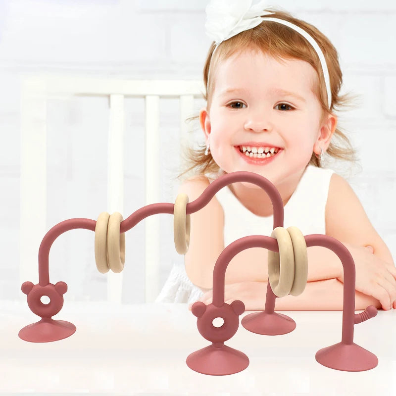 1pcs Silicone children's silicone tabletop toys