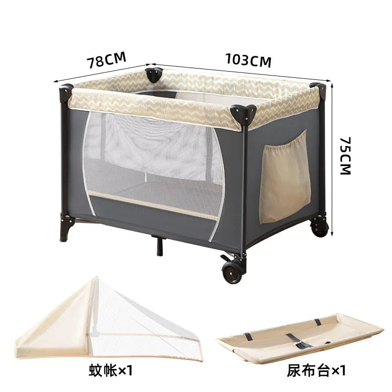 Classic Folding Portable Baby Cot