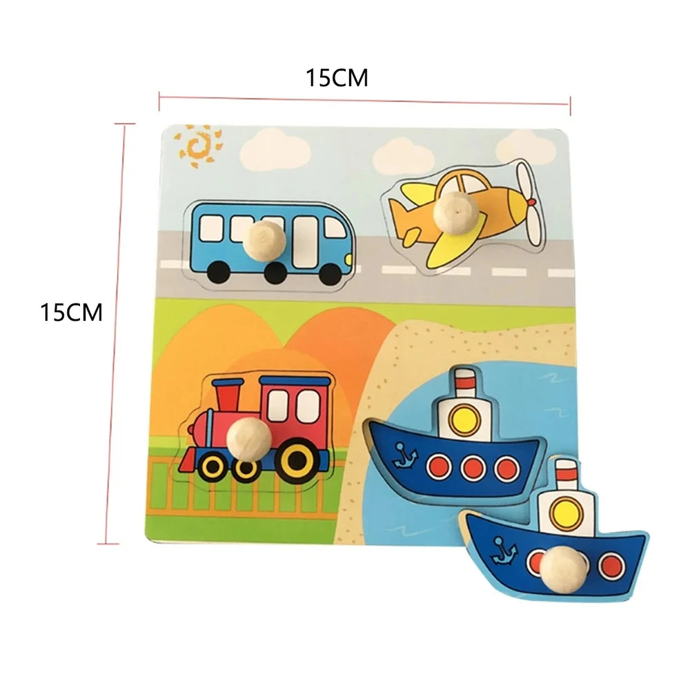 Montessori Baby Toys Wooden Peg