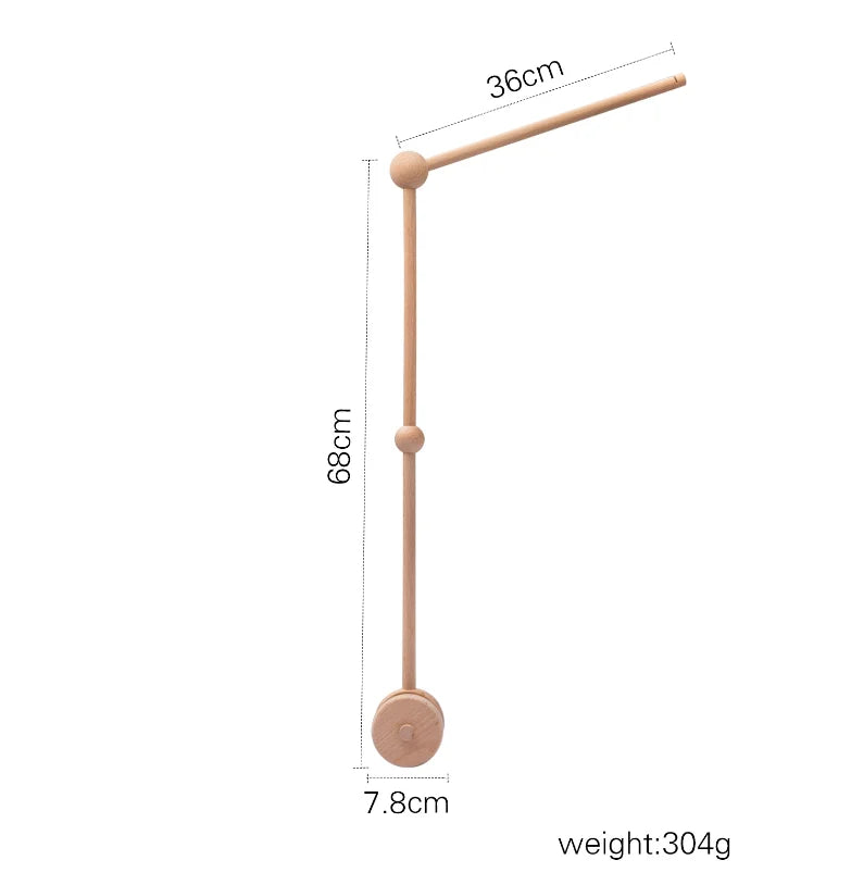 Baby Wooden Bed Bell