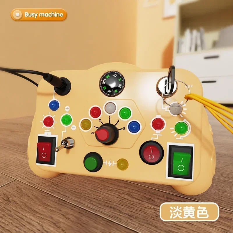 Montessori Busy Board Sensory Toys