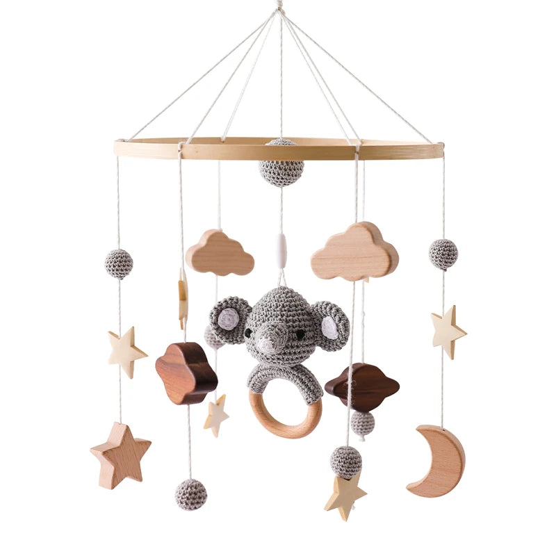Baby Wooden Bed Bell
